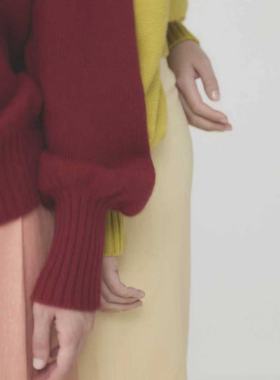25秋冬新品 humoresque cashmere pullover 100%羊绒套头毛衣