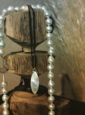 MAISONRUBUS复古巴洛克珍珠项链