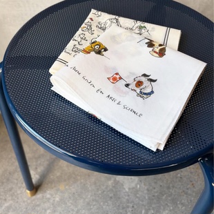 science新年限量手绘印花手帕方巾 日本arts 匆匆匆匆包税 包邮
