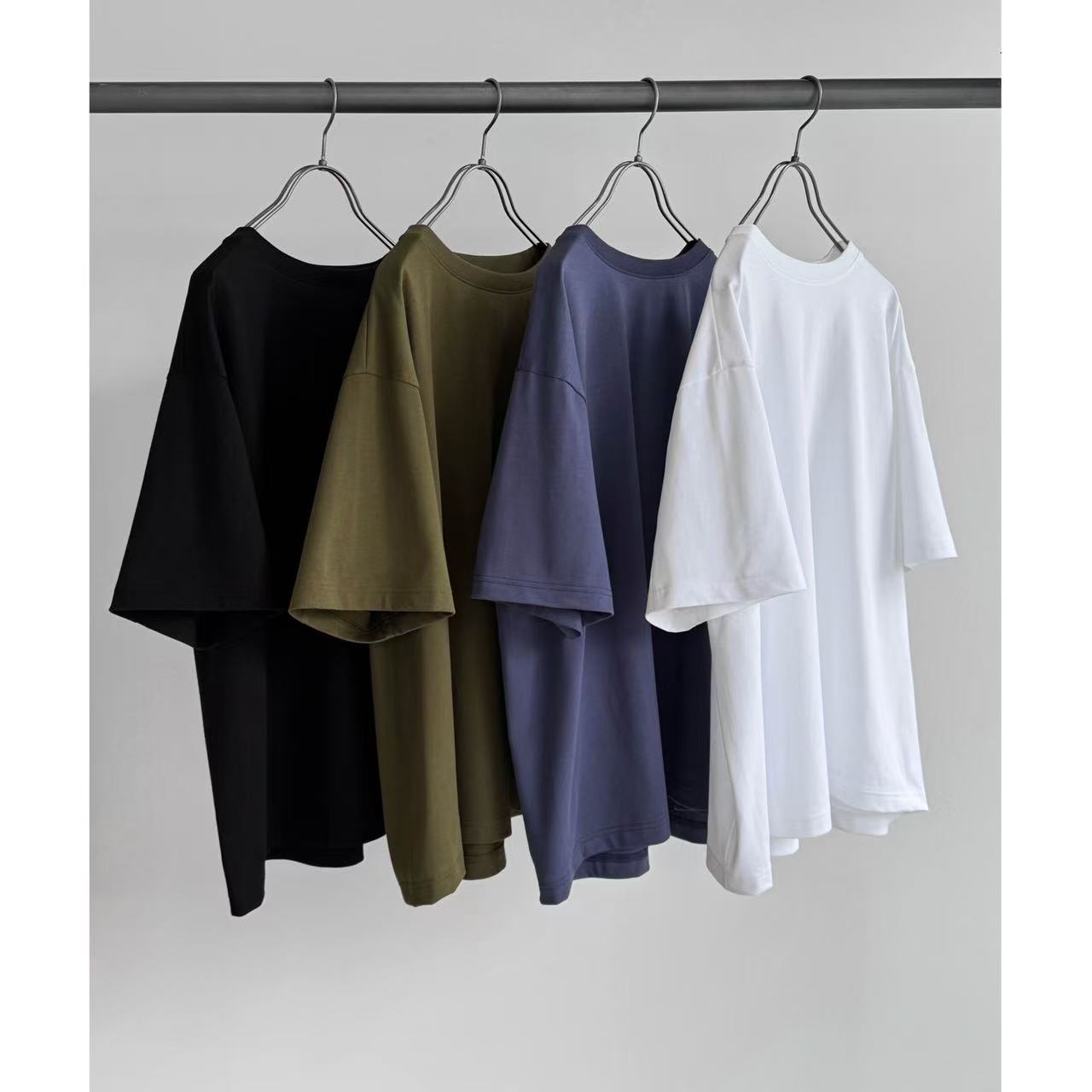 etreneant基础款直筒宽松纯棉T恤