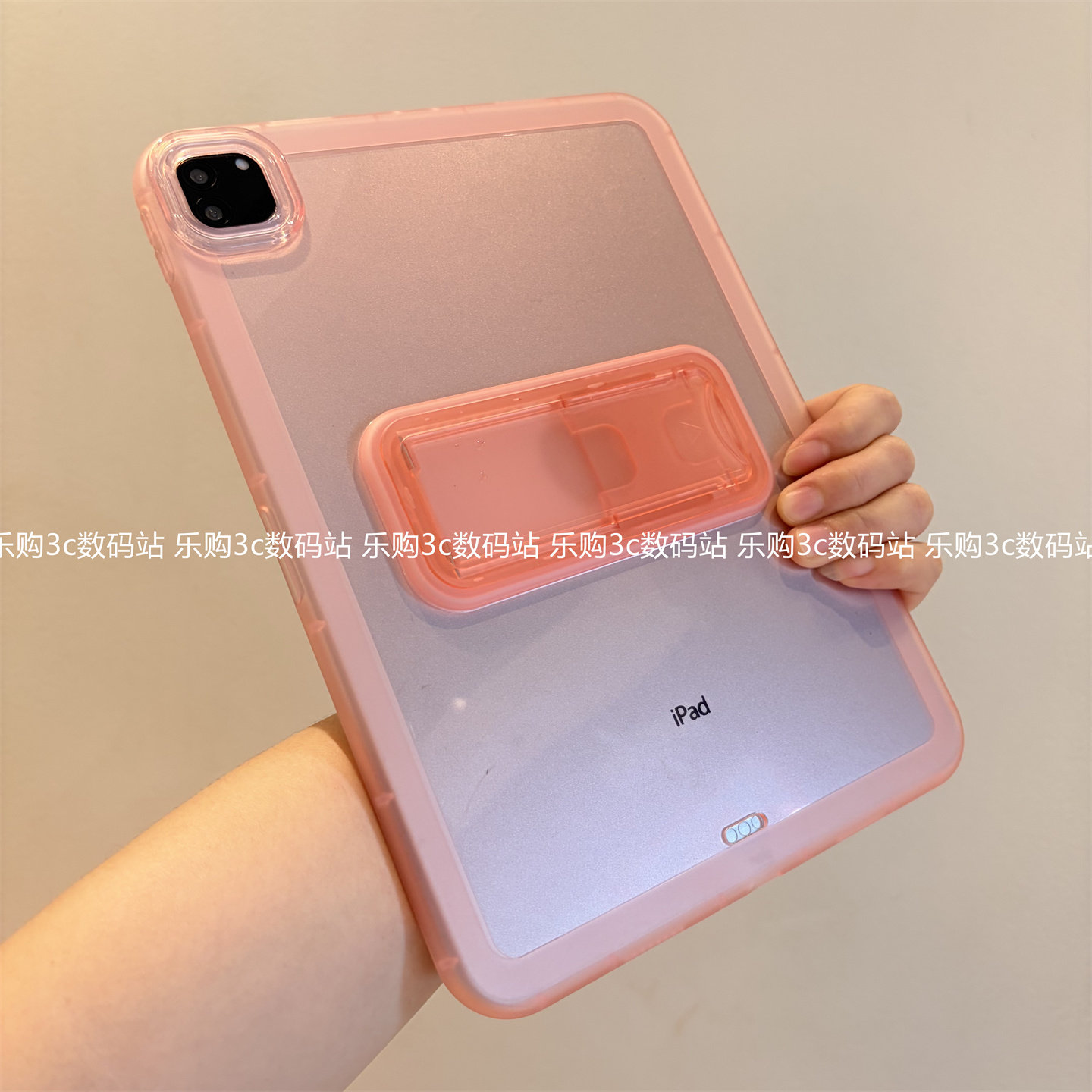 ins风可调节隐藏支架适用于苹果ipad pro11/a16/10代全包软壳air87保护套10.9寸横屏10.2寸M54平板后盖MINI67