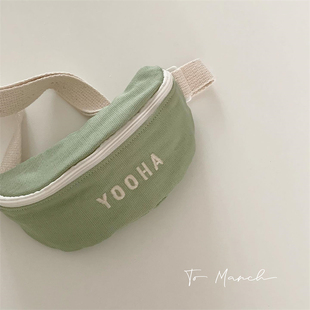 To Mach韩国儿童胸包男童斜挎包包宝宝外出旅游零钱包定制名字