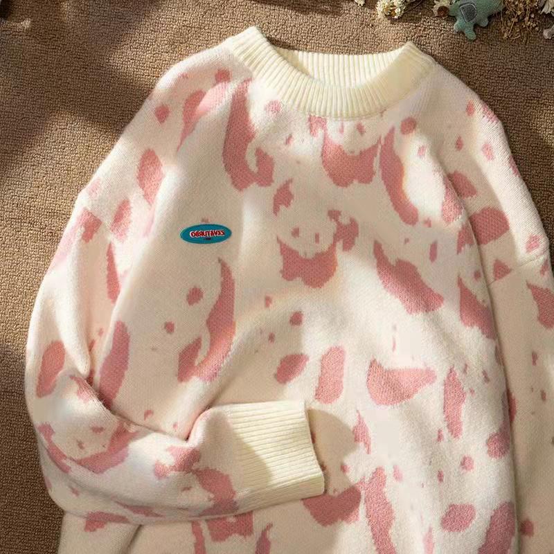 日系可爱甜美风减龄软糯慵懒风毛衣女小个子秋冬高级感宽松针织衫