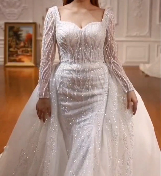 2023 new europe and the united states plus size bridal gowns