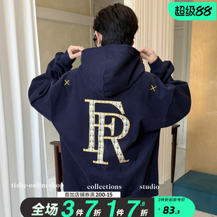 男童连帽卫衣2026春秋新款潮牌中大童秋装嘻哈青少年秋款韩版上衣