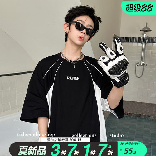 男大童短袖t恤2026夏季薄款T