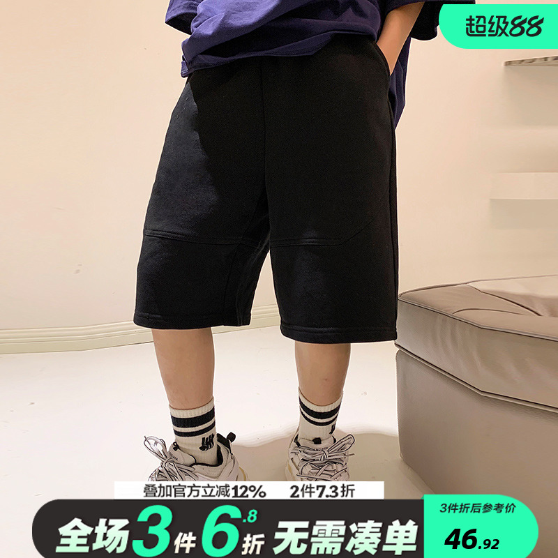 男童短裤纯棉五分裤潮牌