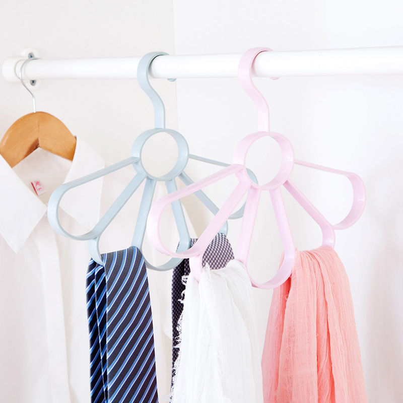 多功能围巾家用收纳神器领带衣架