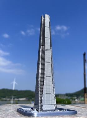 深圳城脉中心大厦模型深圳地标