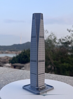 东莞民盈国贸中心模型东莞地标建筑摆件简约旅游纪念品建筑工艺品