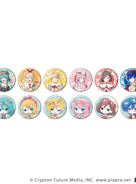 现货 初音未来 A3 piapro 野餐郊游系列 闪吧唧徽章日谷子周边