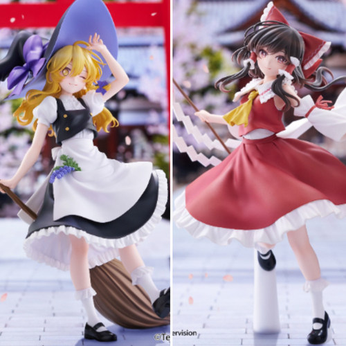 预定 东方Project 博丽灵梦 雾雨魔理沙 FuRyu 景品手办