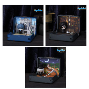 现货 SEGA 黑执事 塞巴斯夏尔葬仪屋 迷你场景景品手办摆件