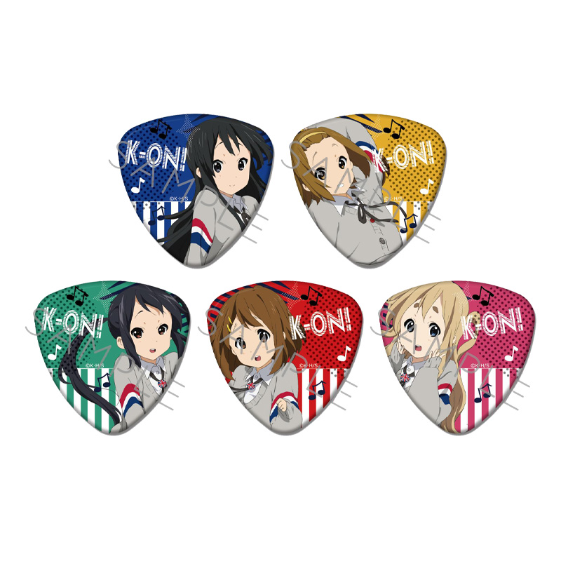 甘乐屋 预定 轻音少女 SYNC 拨片风格徽章吧唧第二弹官谷谷子周边