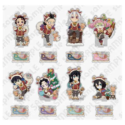 指定款现货 鬼灭之刃 ufotable 2025年圣诞节 代理版亚克力立牌A