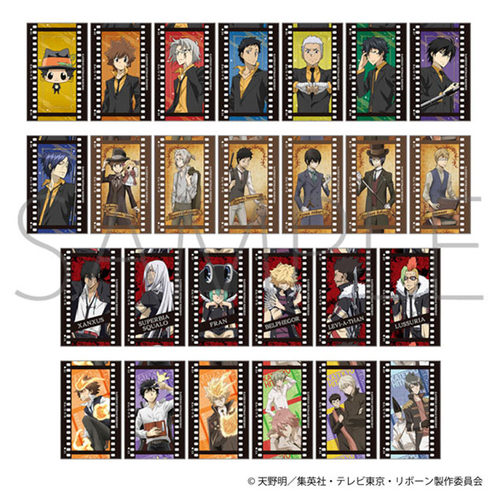 家庭教师胶卷风烫金签名卡片