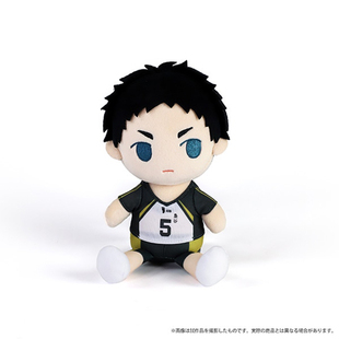 甘乐屋 现货 排球少年 赤苇 坐姿斜眼玩偶摆件 动漫周边 日谷
