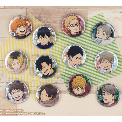 排球少年新秋冬闪闪徽章