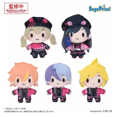 甘乐屋 预定 世界计划多彩舞台 pjsk VBS仓鼠 豆豆眼毛绒公仔挂件