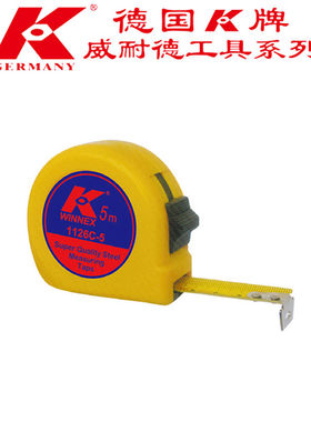 威耐德K牌工具公制钢卷尺公制公分公尺1126C防锈卷尺1127系列