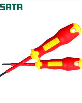 世达T系列双色柄十字绝缘螺丝批61221 61222 61223 61224