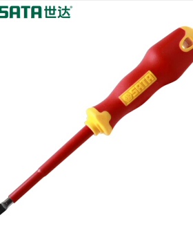 世达T系列双色柄一字绝缘螺丝批61321 61322 61323 61324 61325