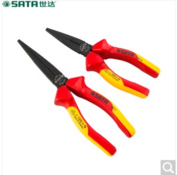 世达工具正品德国进口G系列VDE绝缘耐高压尖嘴钳6寸72610 72611