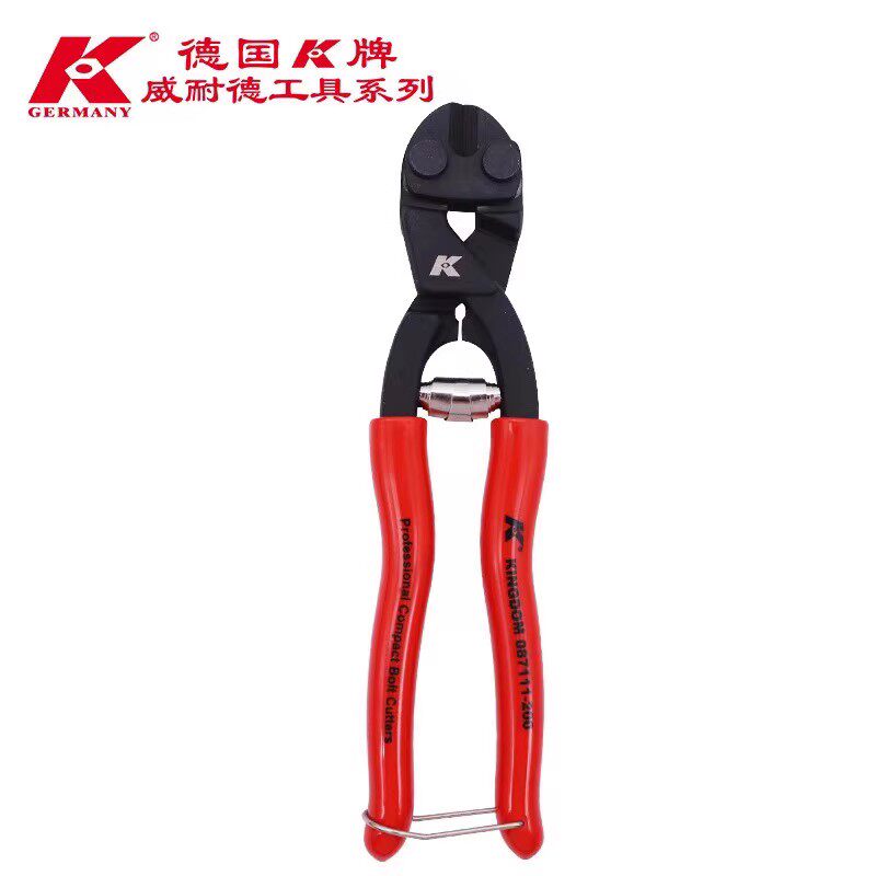 德国K牌工具8寸省力断线钳小钢剪线缆电缆剪刀剪钳087111-200