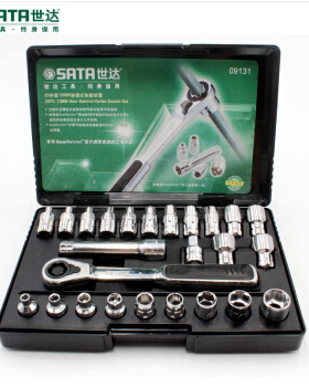 世达穿透式棘轮套筒扳手组合套装09131 09132 09133 09134