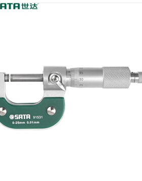 世达外径千分尺0-25-50-75MM螺旋测微仪器卡尺91531 91532 91533