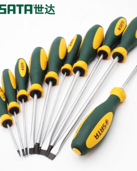 世达G系列双色柄一字螺丝批63707 63708 63709 63710 63711 63712