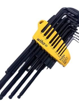 德国wiha威汉进口24189英制球头内六角扳手套装SB 369SZ13B 24851