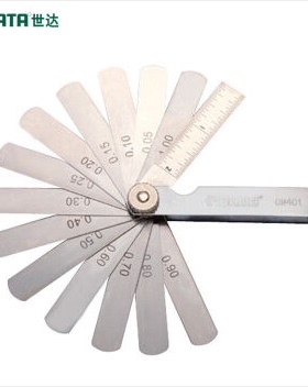 世达14/16/23/32件套公英制塞尺09401 09402 09405 09407