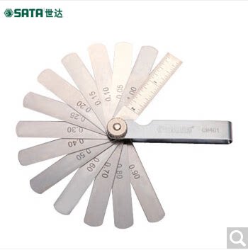 世达14/16/23/32件套公英制塞尺09401 09402 09405 09407