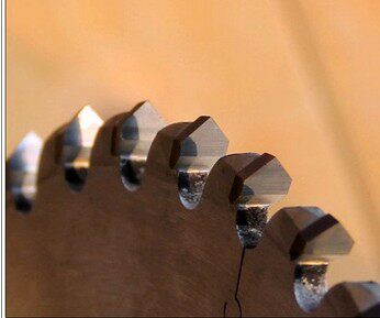 进口工业级凯利达-亚克力铝塑板木工专用开槽加厚合金锯片-V槽8寸