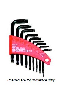 原装正品英国肯尼迪 9件套 TORX星形扳手 花型内六角