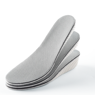 帆布鞋鞋垫内增高男女软底舒适踩屎感增高全垫不累脚减震吸汗防臭