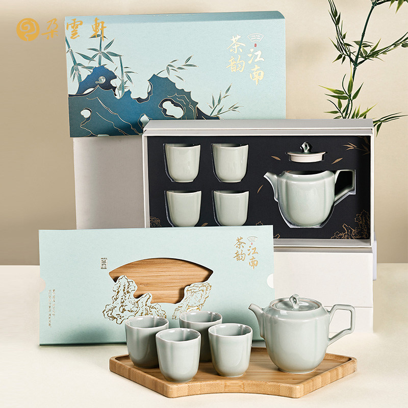 江南茶韵江南茶具朵云轩