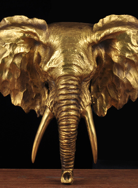 大象墙壁黄铜鑫礼轩黄铜欧式