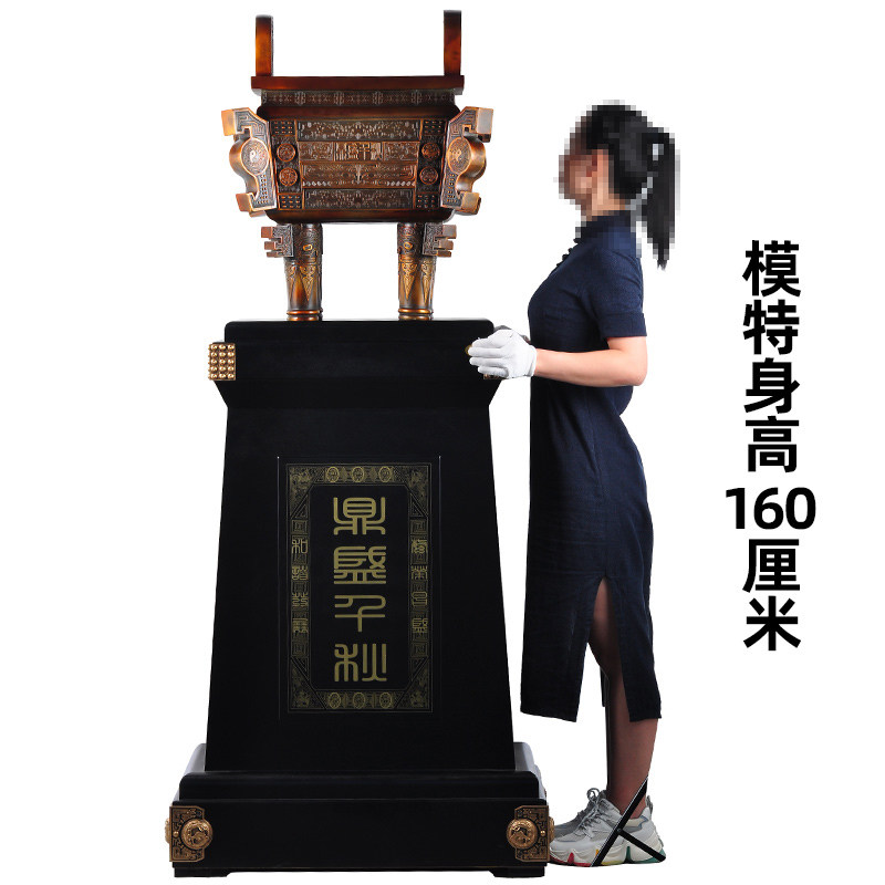 纯铜落地招财商务大堂开业礼品