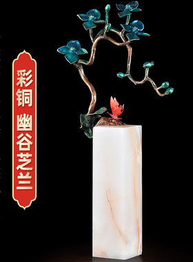 新中式风卧室玄关电视柜工艺品