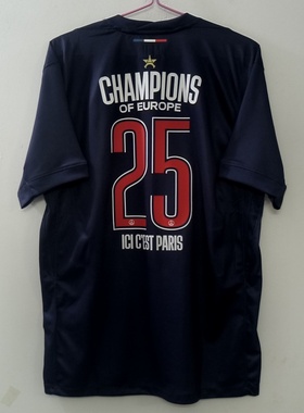 24/25巴黎球衣主场杜埃足球服欧冠夺冠版队服 Paris PSG Jersey
