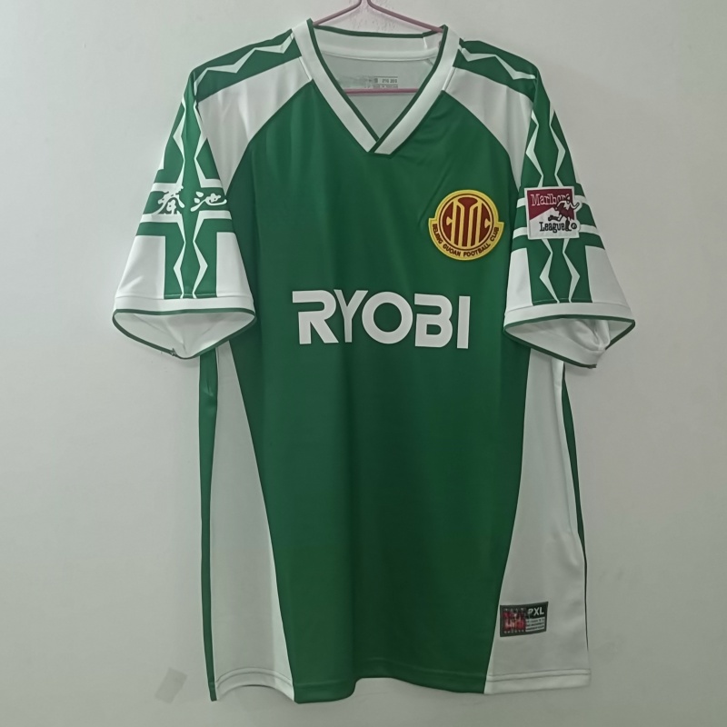 北京国安复古球衣甲A联赛1996赛季主场球衣北京国安球衣国安球迷