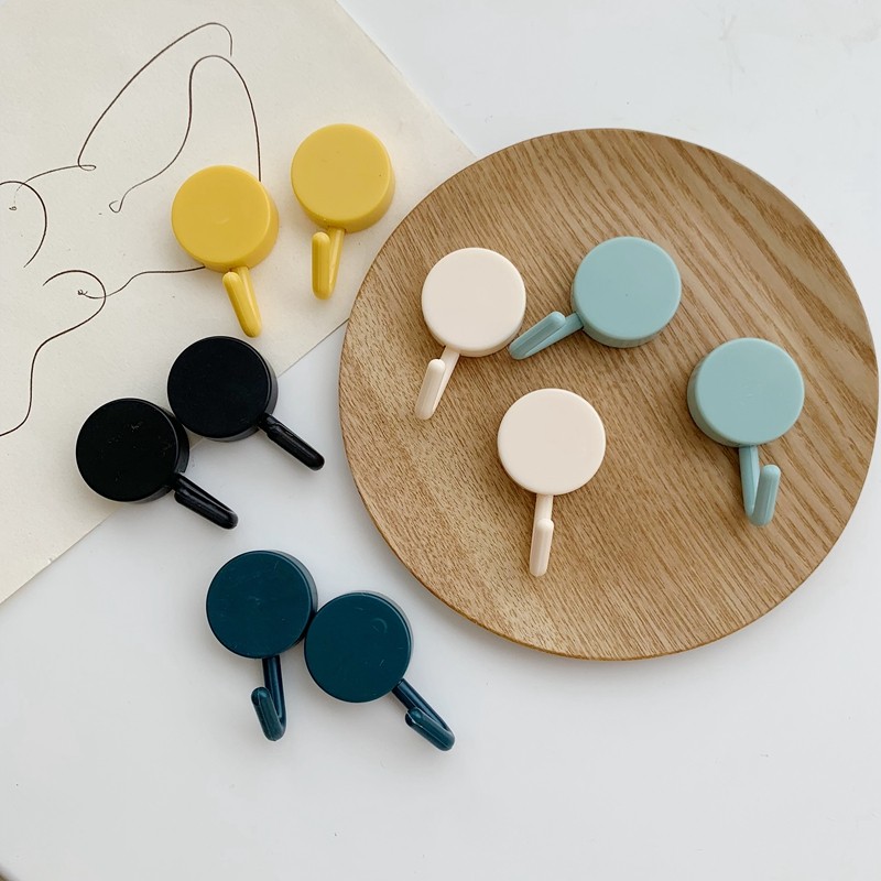 钥匙墙壁免打孔衣帽架无痕粘钩