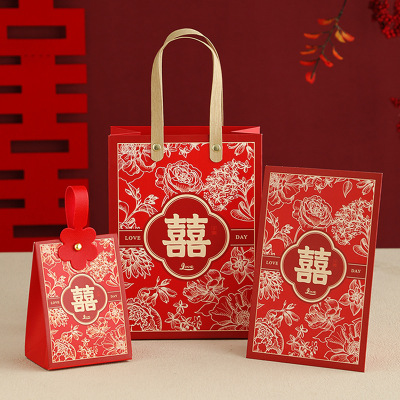 婚礼伴手礼结婚喜糖袋回