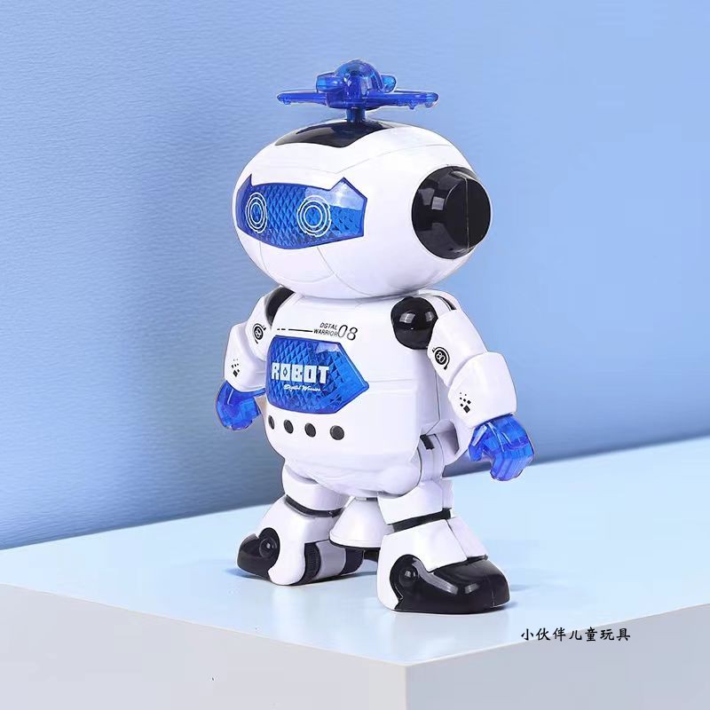 新款机器人玩具男孩儿童礼物早教智能机器人会唱歌跳舞发光玩具3
