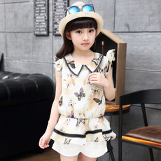 Robe enfant en mousseline de soie - Ref 2047287 Image 10