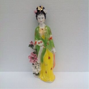 铁扇公主神像青姑娘  黄姑娘 塑像神像供奉摆件