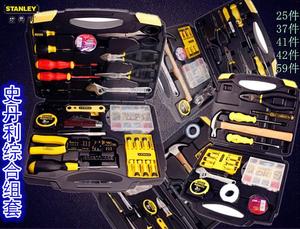 。史丹利家用组套 五金家庭用手动工具综合组套 电工维修工具箱套