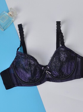 清款 EBLIN超薄文胸 透气蕾丝边性感内衣 ECBR535072